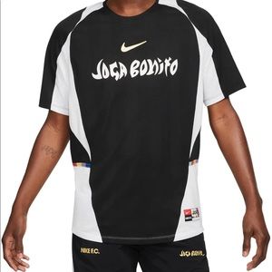 Nike Dri-Fit Joga Bonito F.C. Home Soccer Jersey T-Shirt Black Mens Large *NWT*
